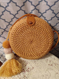 Round Rattan Bag image 0