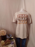 Pray on / over/ through graphic tees  image 0