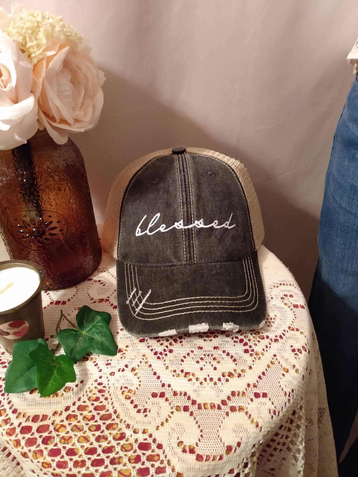 Blessed Trucker Hat image 2