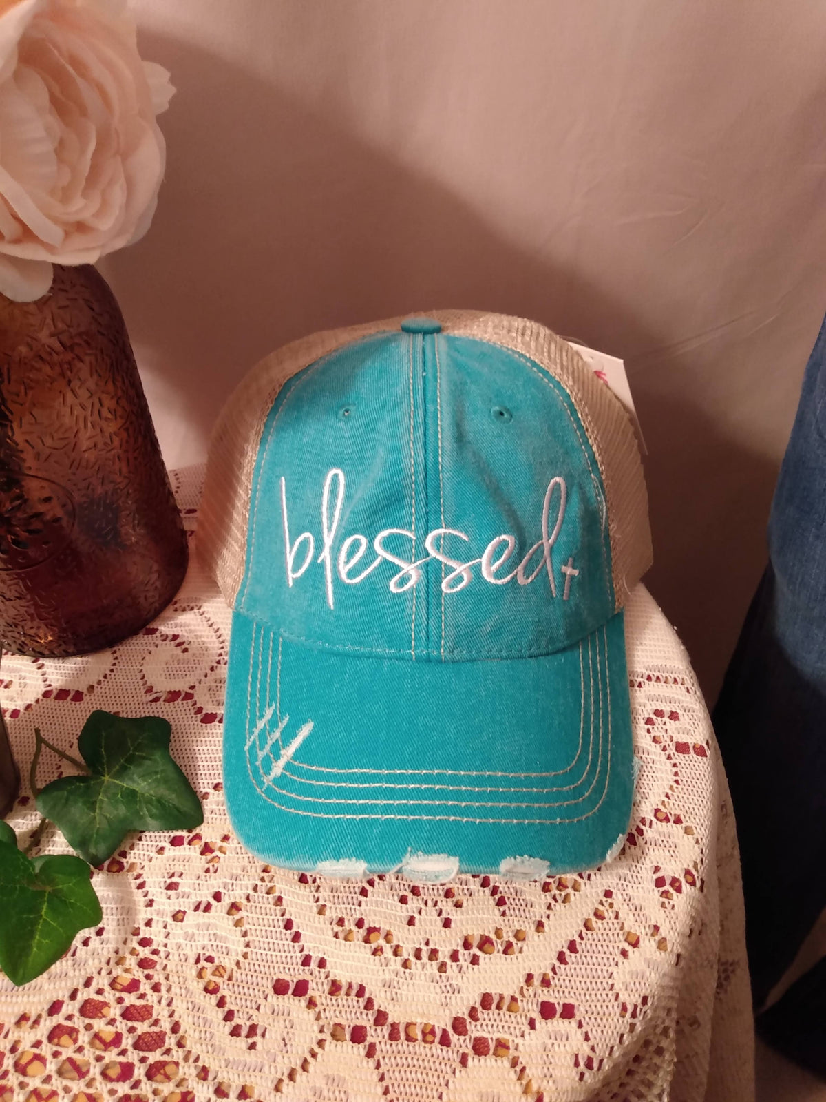 Blessed Trucker Hat image 1