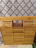 Bamboo Square Handbag image 0