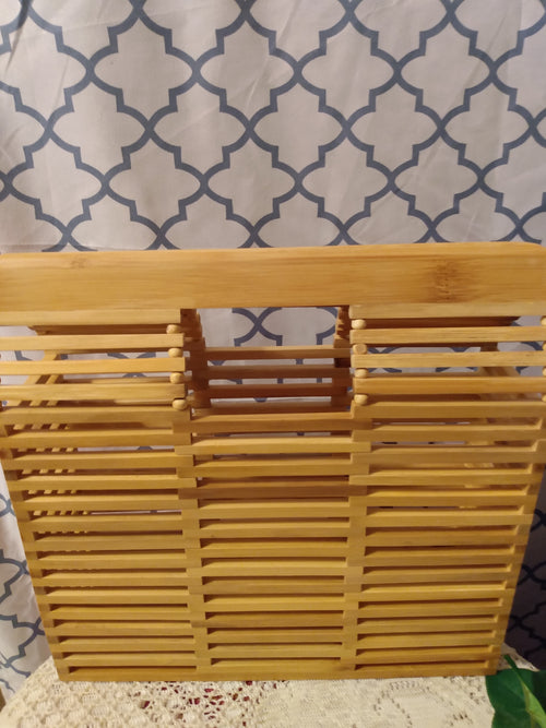 Bamboo Square Handbag image 0