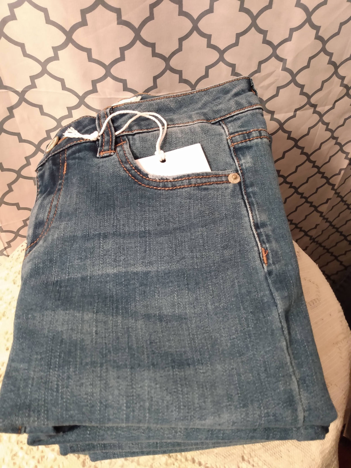 Mid Rise Skinny Jeans image 0